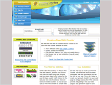 Tablet Screenshot of amazingcounters.com